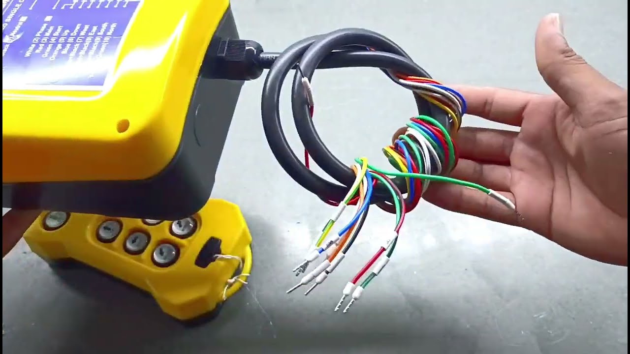 How to Install Your Wireless Radio Remote in EOT crane | Radio Remote Wiring Video 