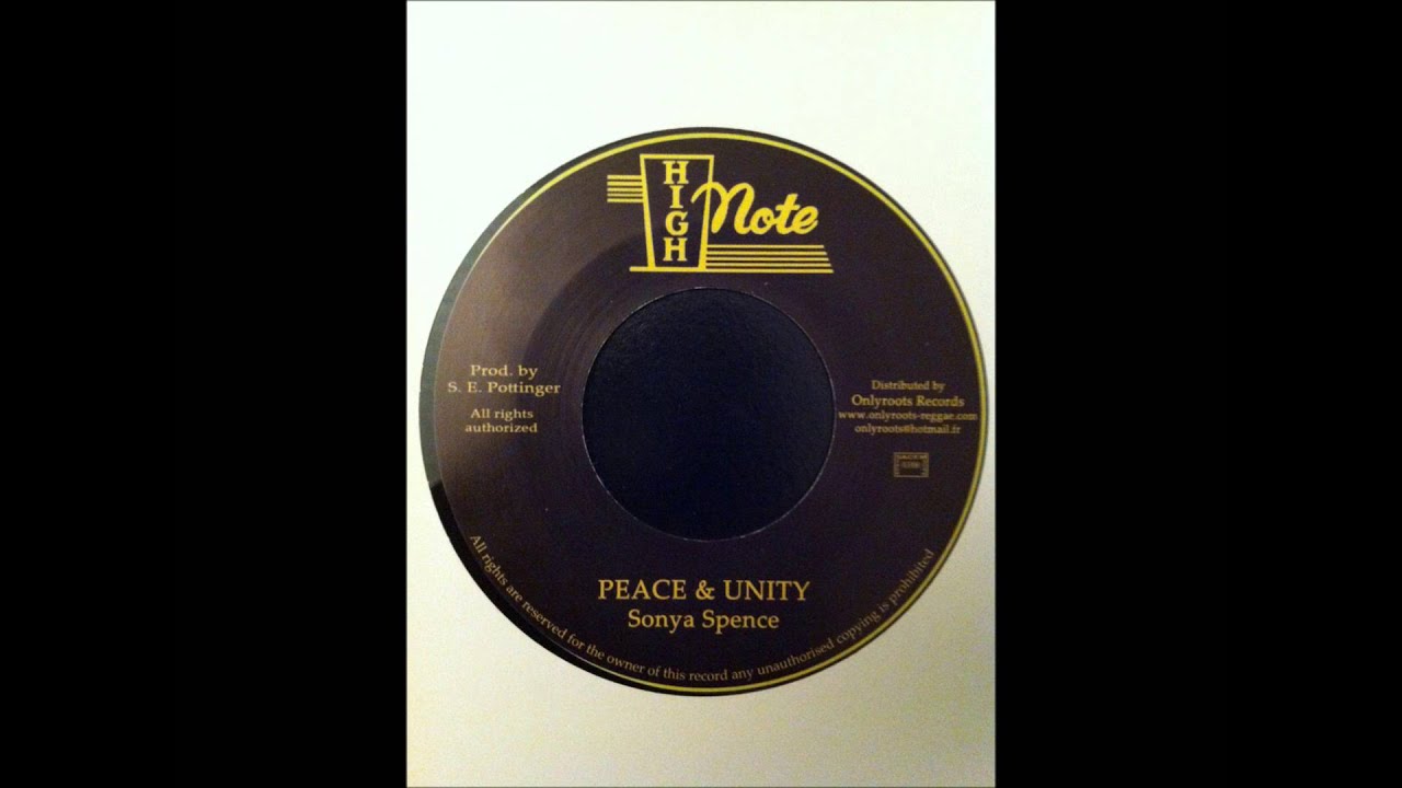 Sonya Spence - Peace And Unity / Dub