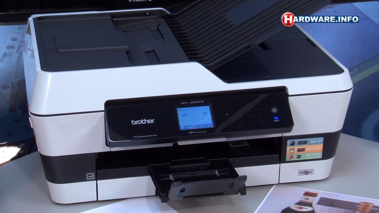 Brother MFC-J6520DW All-in-one A3 printer review - Hardware.Info TV (Dutch)