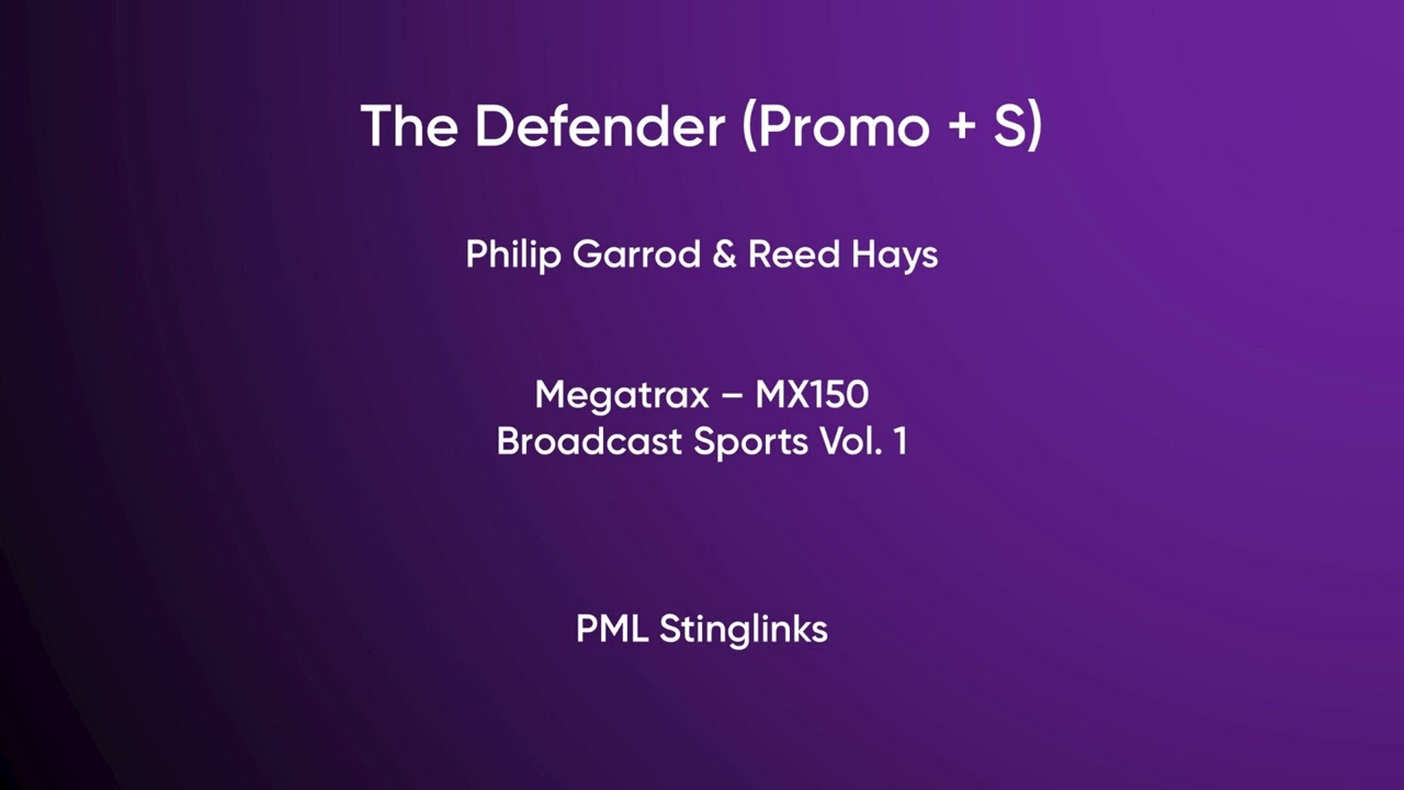 The Defender (Promo + S) - Phil Garrod, Reed H | Megatrax (MX150) [Full Track] - PML Stinglinks 