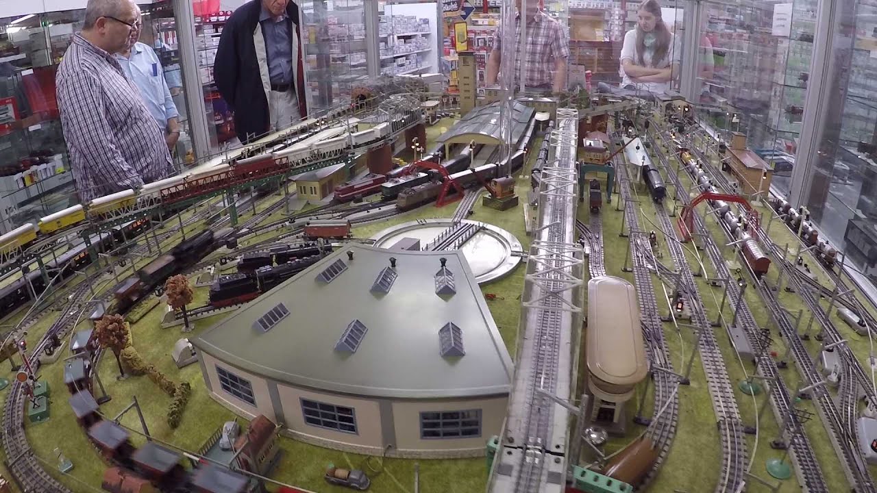 Märklin Retroanlage in Betrieb