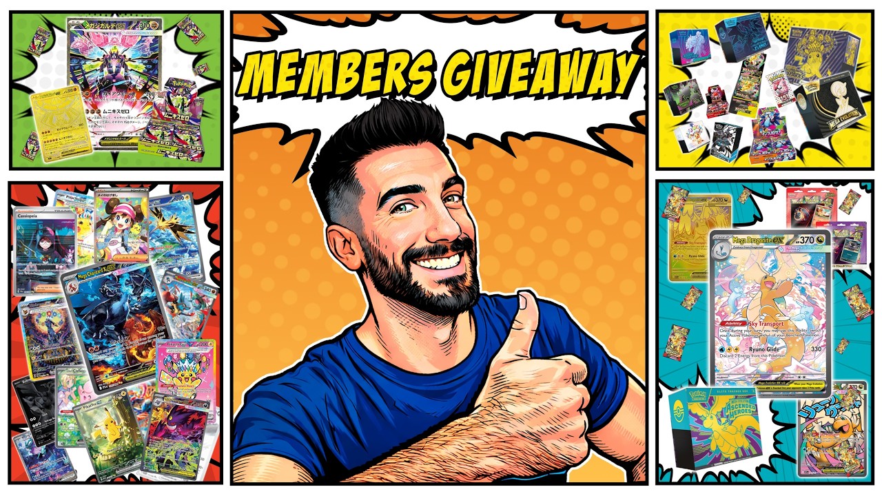POKEMON LIVE RIP&SHIP!!! MEMBERS GIVEAWAY! ASCENDED HEROS IN-STOCK!!! #pokemon #card #opening