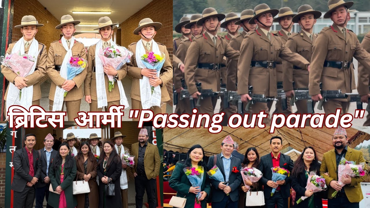 The Passing out parade of British(Gurkha) Army🇬🇧🇬🇧