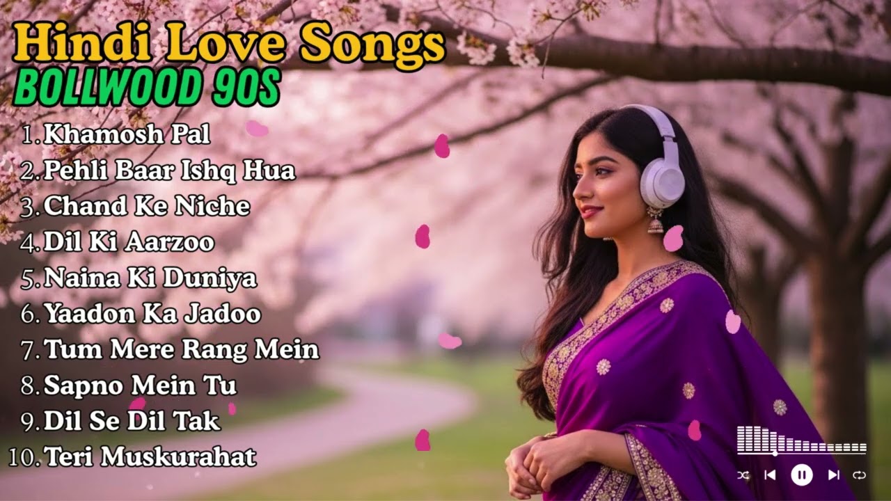🌹 Romantic Bollywood Love Songs 90s  Hindi Evergreen Old Mix  Soft Nostalgic Melodies