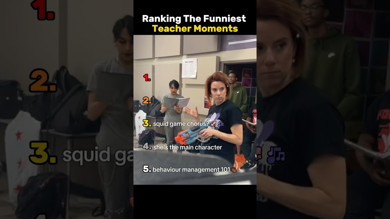 Ranking the Funniest Teacher Moments🤣👨&zwj;🏫 #funny