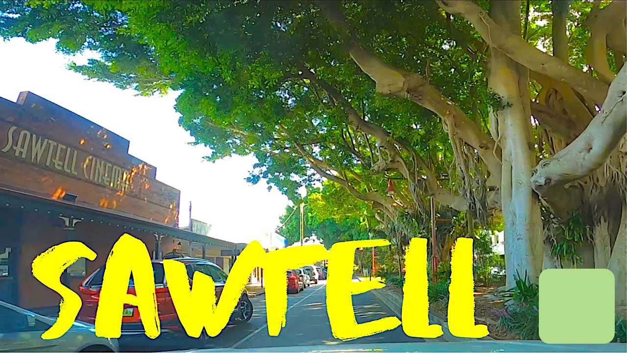 Sawtell Town Centre NSW Australia 2021. Most beautiful town on Australia. Beach town