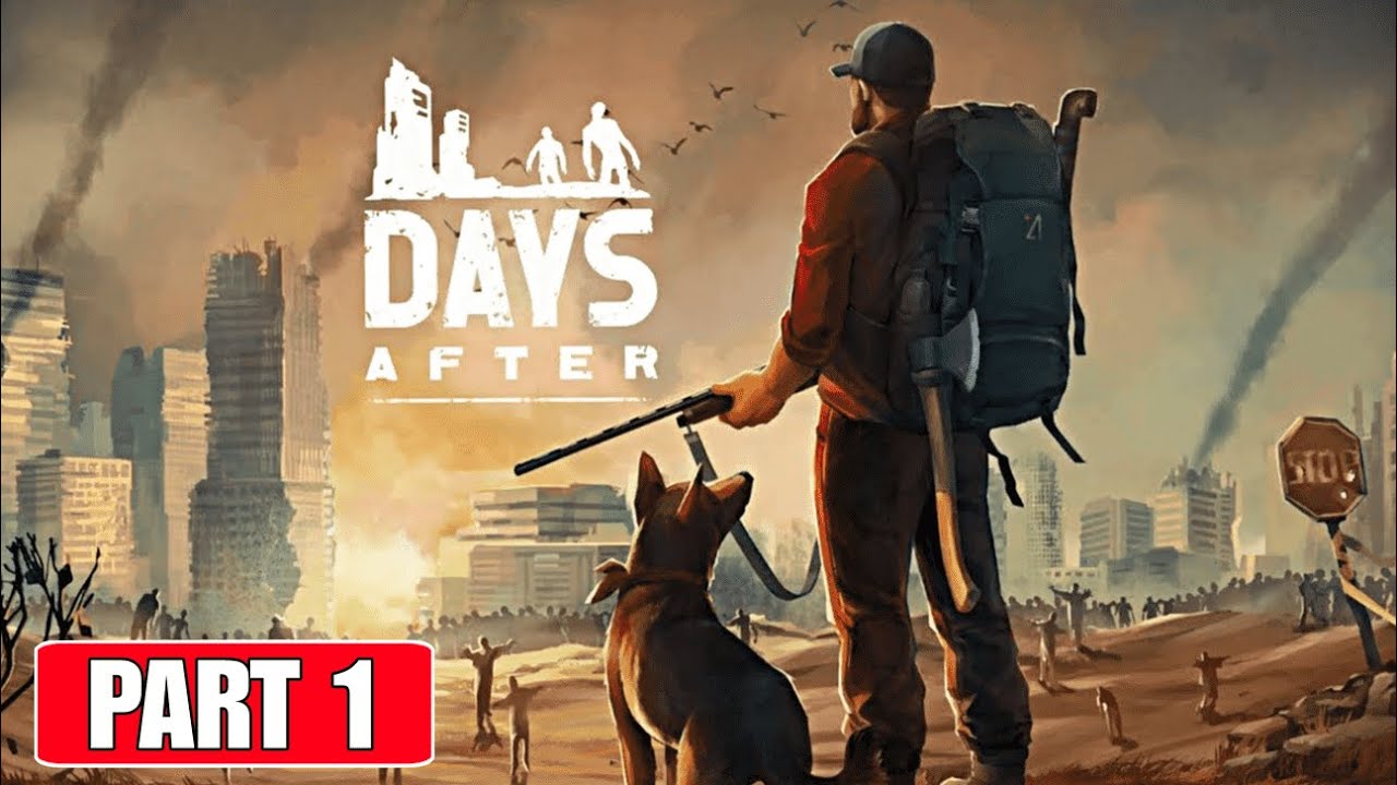 MY FIRST DAY IN THIS ZOMBIE WORLD | DAYS AFTER: SURVIVAL GAME