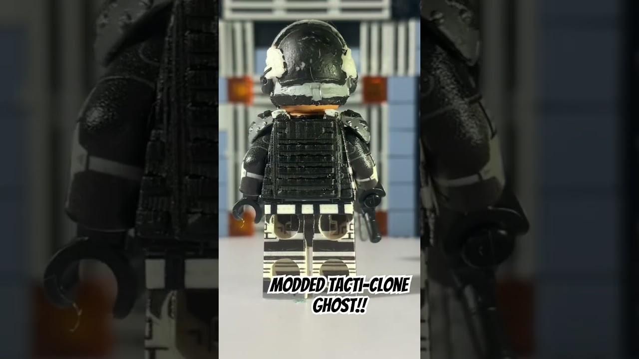 Modded AV figures Tacti-clone Ghost from Cod!! #starwars #lego #legostarwars #avfigures