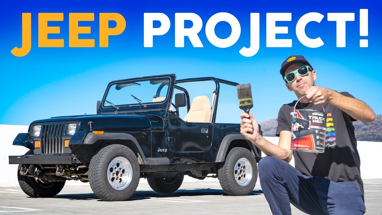 Обновление проекта Jeep Wrangler 1992 года! — Покраска полов и многое другое!