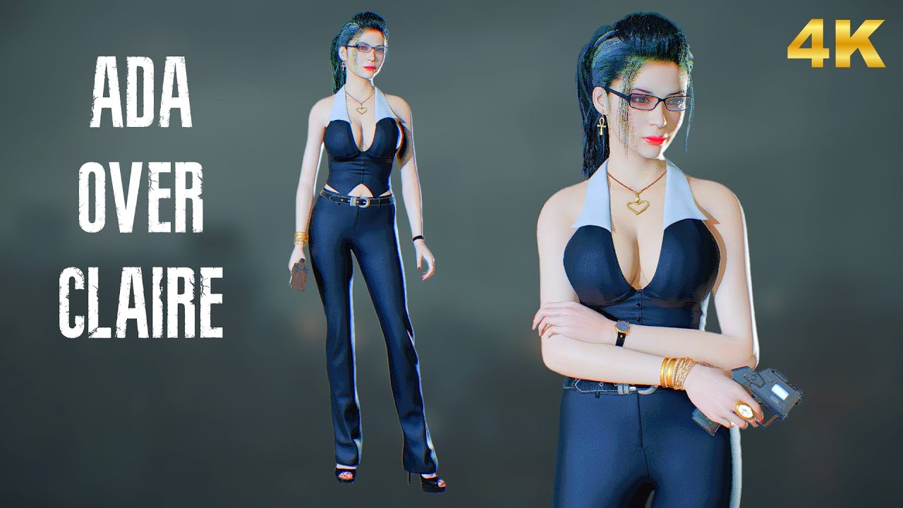 Resident Evil 2 | Ada Wong | Office Lady C 4K | Aerosmith