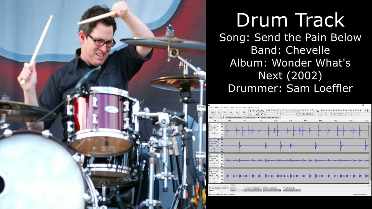 Send the Pain Below (Chevelle) • Drum Track