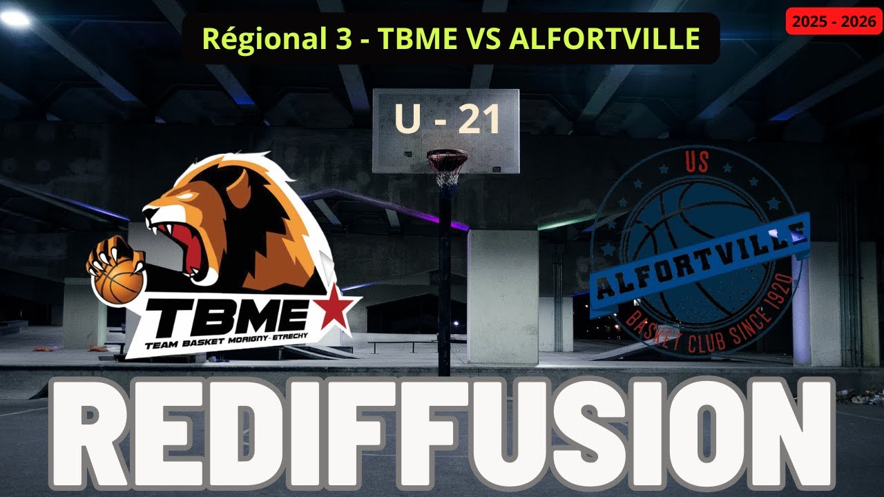 Régional 3 U-21 TBME Vs ALFORTVILLE BASKET.[BASKET ESSONNE]