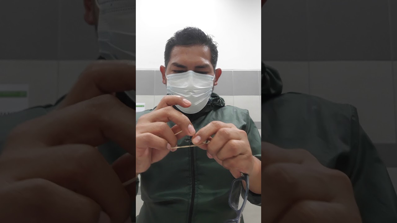 TIP como evitar que caiga los lentes de la cara