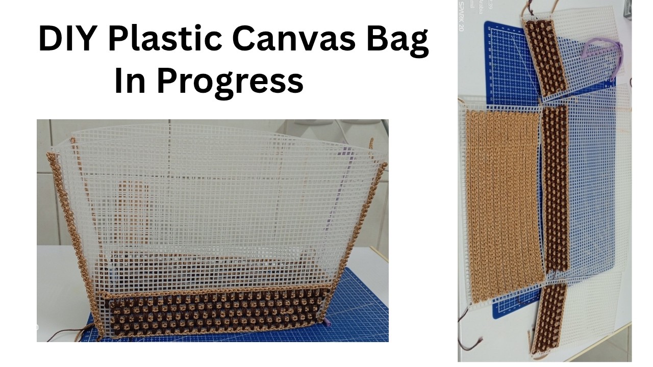 Allaiza&Jamil Mix Diaries  is Live! DIY: How to Weave & Crochet on Canvas Mesh | Easy DIY Tote Bag