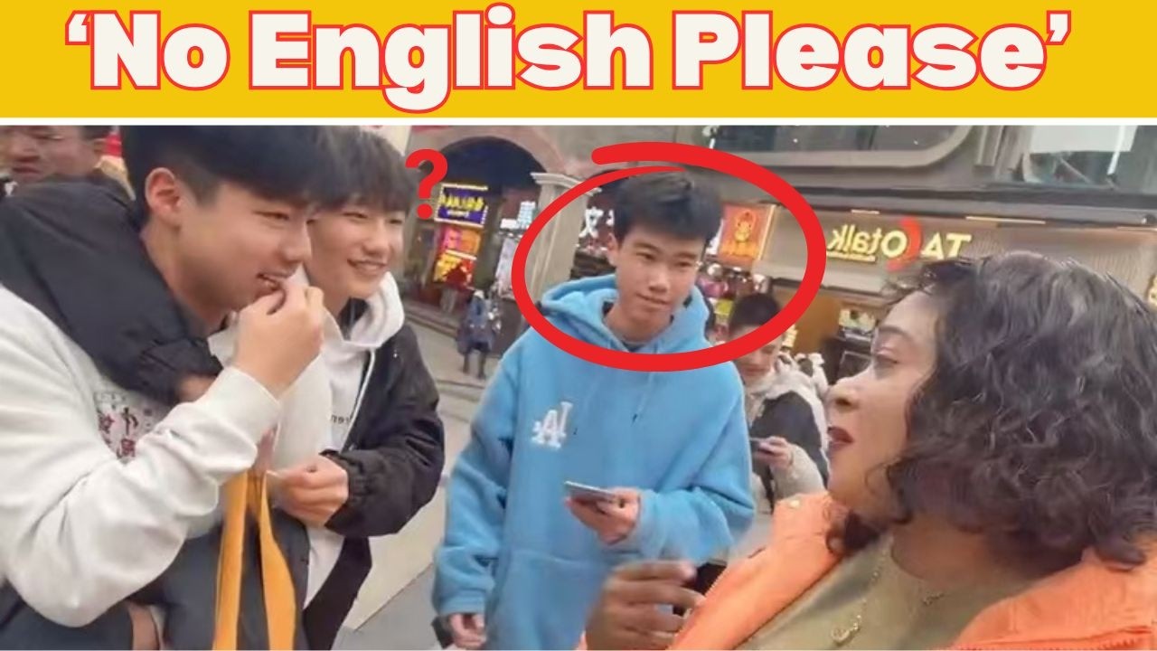 How well can student at China's top language  university speak English?