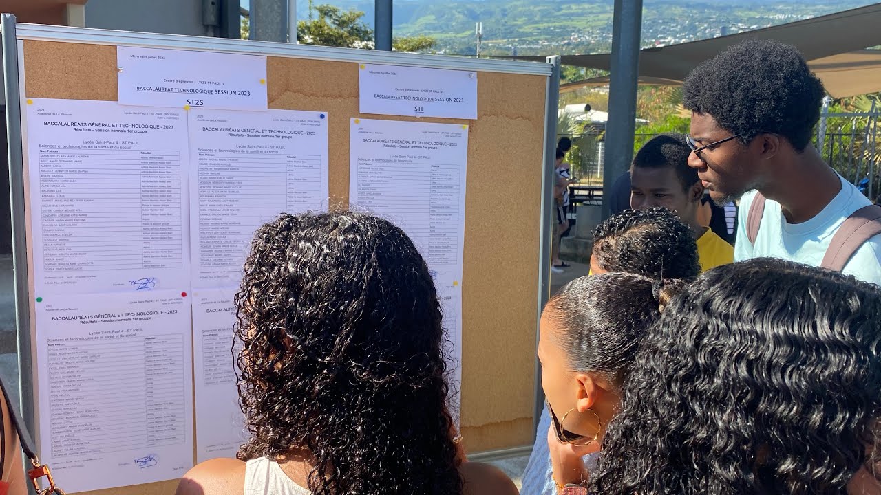 Éducation : Annonce des résultats du bac au lycée Saint-Paul IV, Félicitations à zot !