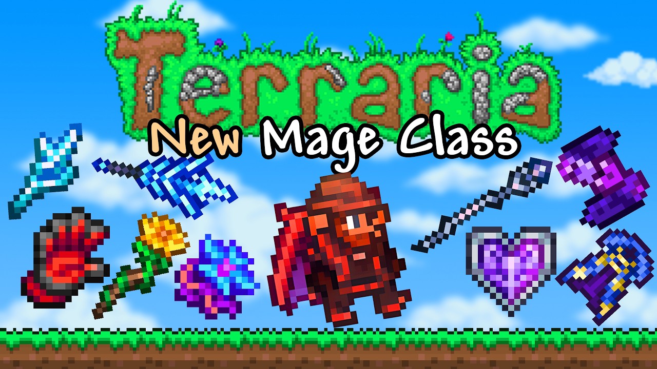 Beating Terraria as the NEW Mage Class