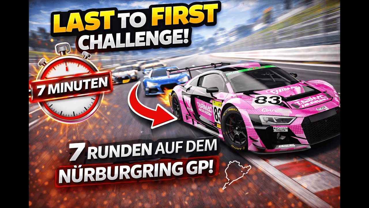 LAST FO FIRST auf dem LEGENDÄREN NÜBURGRING | Assetto Corsa Challenge #1