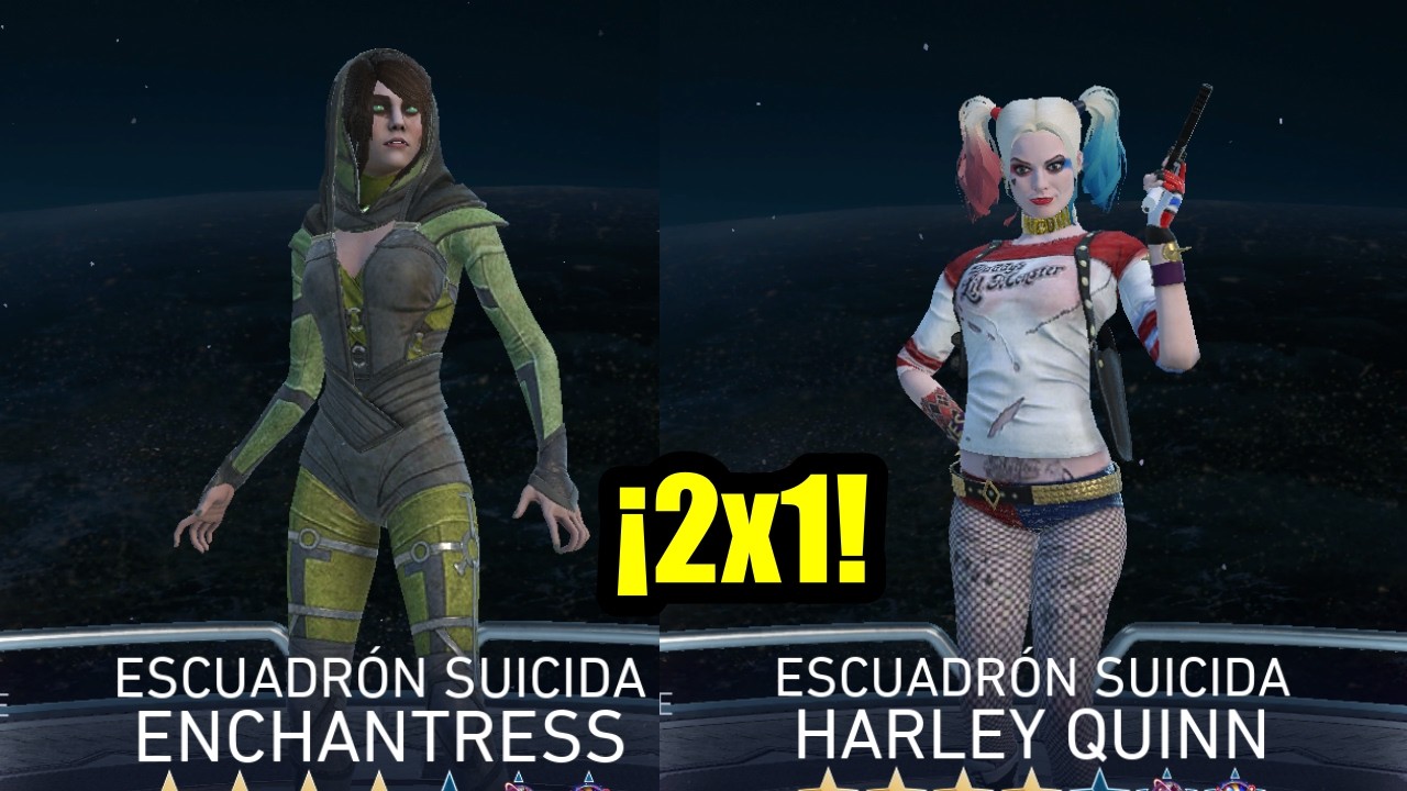¡Enchantress y Harley Quinn a 5 Estrellas! ¡No Cambia Nada! | Injustice 2 Mobile