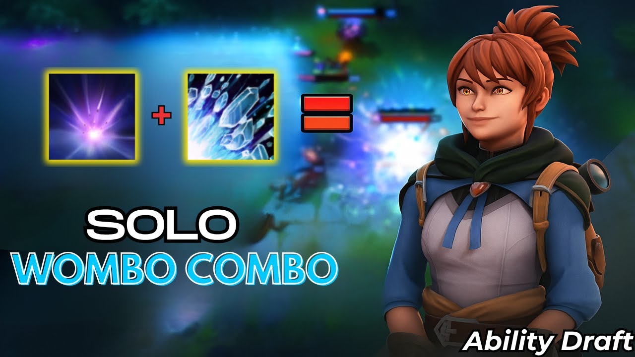 Vacuum + Ice Blast = Solo Wombo Combo | Ability Draft