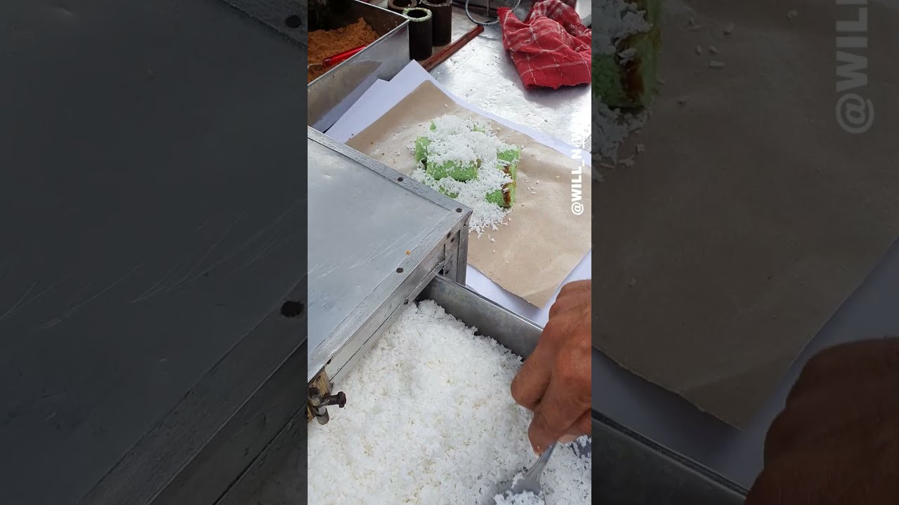 Kue Putu - Indonesian Street Food