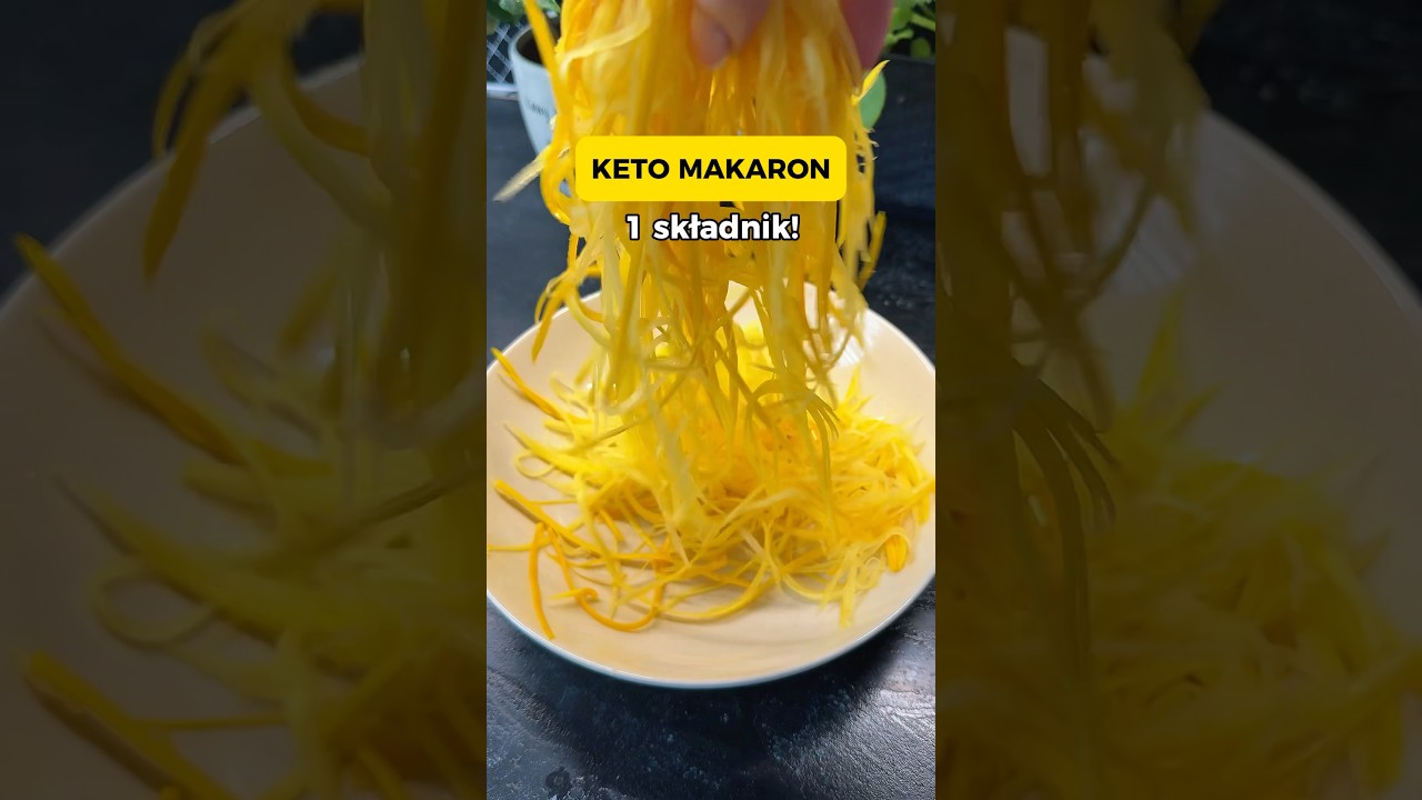 KETO MAKARON Tylko 1 składnik!