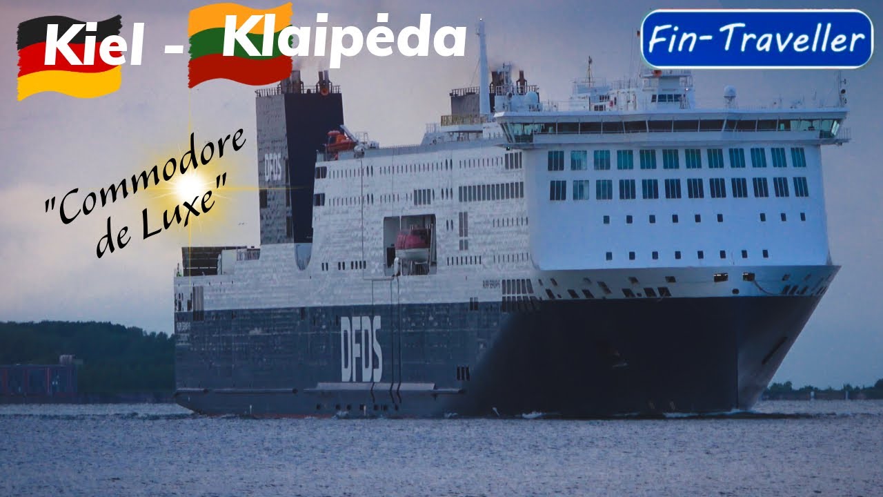 #26 Kiel - Klaipėda DFDS Aura Seaways, Commodore De Luxe-Kabine, Litauen, Baltikum Sommer'25