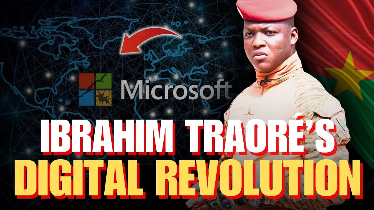 Africa Just Crashed Microsoft’s Cloud Empire – Ibrahim Traoré’s Digital Revolution