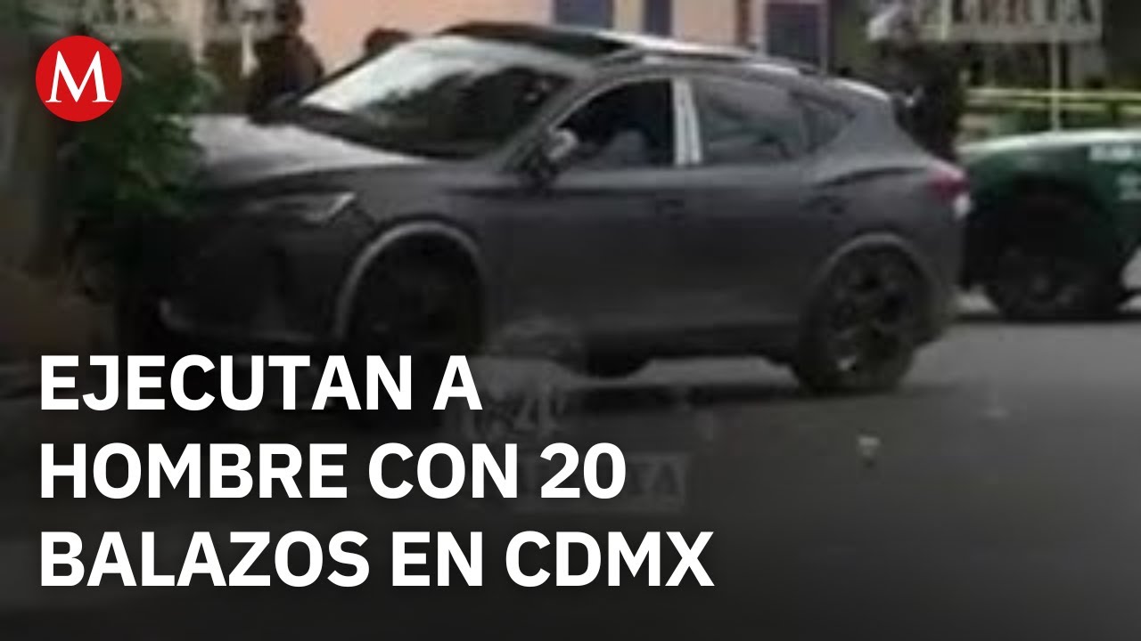 Asesinan a balazos a hombre que conducía camioneta de lujo en alcaldía Venustiano Carranza
