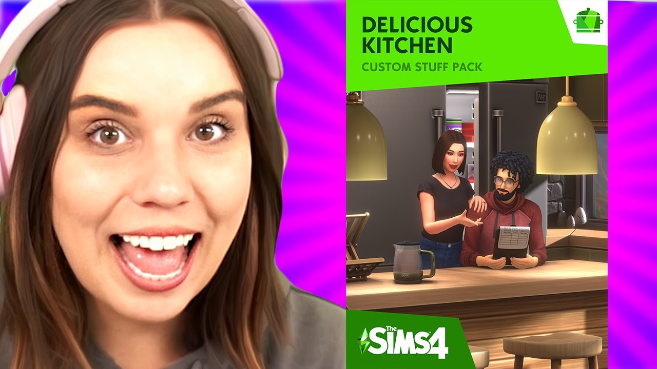 Delicious Kitchen pack reveal! | Little Dica & Deligracy CC