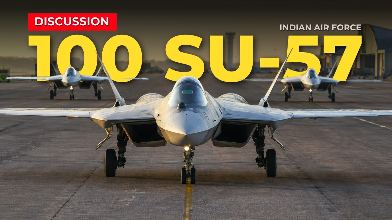 Defence Updates - 80-100 Su-57 Indian Air Force, DRDO 50 Swarm Drones, China Secret Laser Weapon