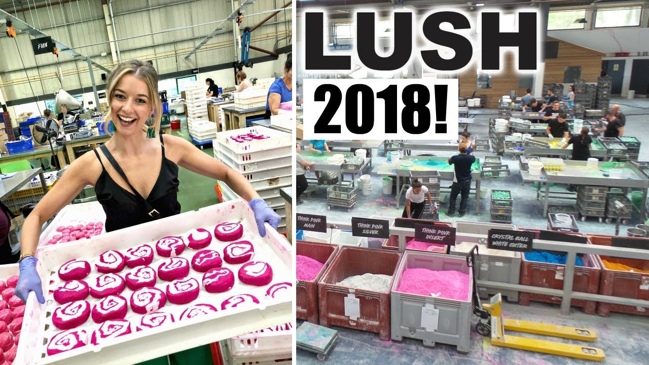 LUSH FACTORY TOUR / PRE CHRISTMAS TEASERS 2018!