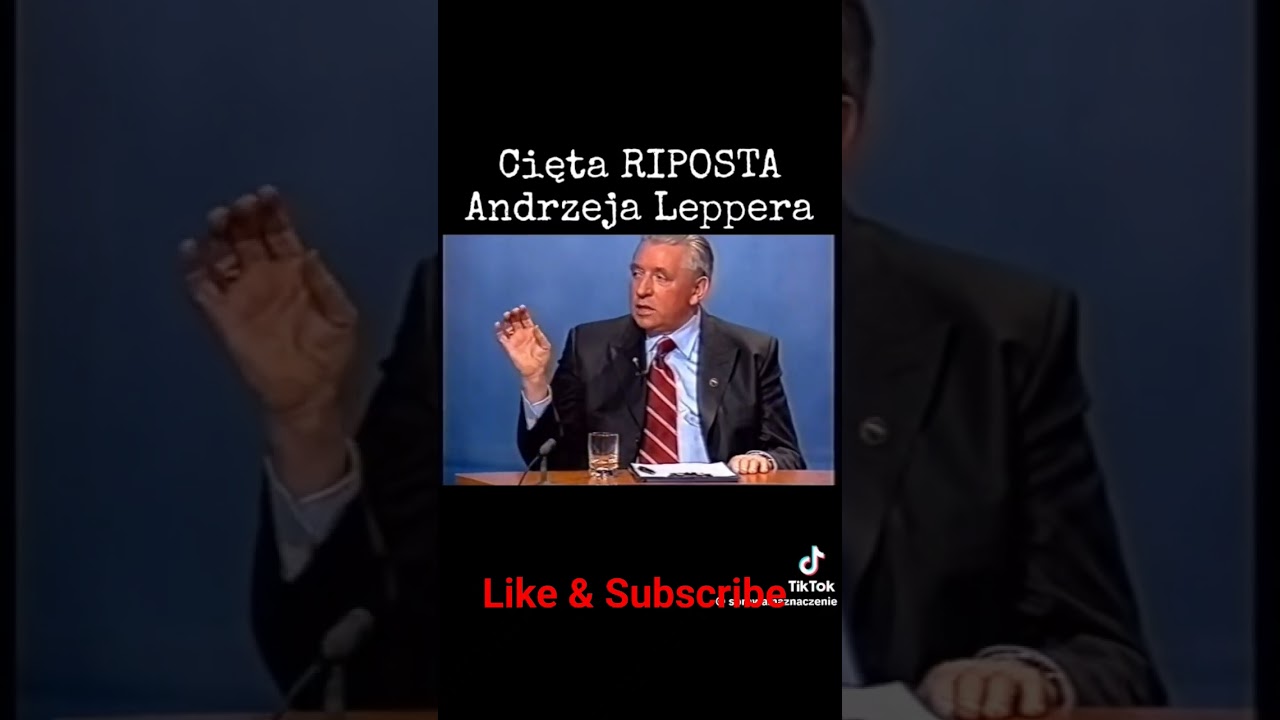 Lepper do Tuska 👍 #sejm #polityka #lepper #tusk #