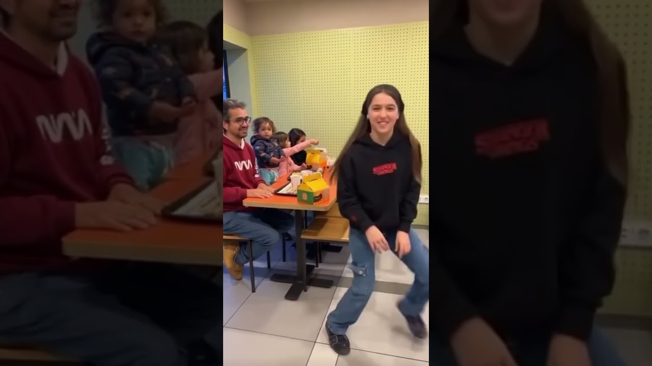 &iquest;Que pensar&iacute;a? su reaccion lo mejor&hellip;#ariancita #retoshorts30