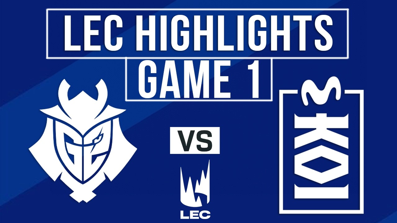 G2 vs MKOI Highlights Game 1 | LEC 2026 Playoffs | G2 Esports vs Movistar KOI