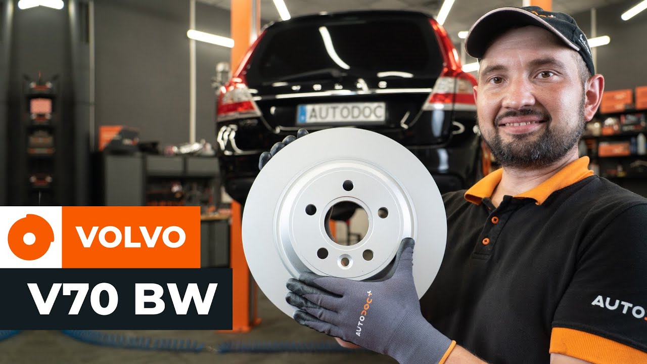 Jak wymienić prz&oacute;d zestaw do hamulc&oacute;w i hamulce tarczowe w VOLVO V70 BW [PORADNIK AUTODOC]