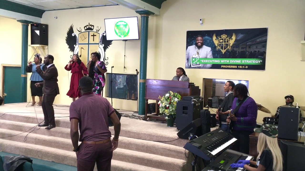Micah Jr. on Bass @ASOLC Livestream- Lord I Just Want To Thank You