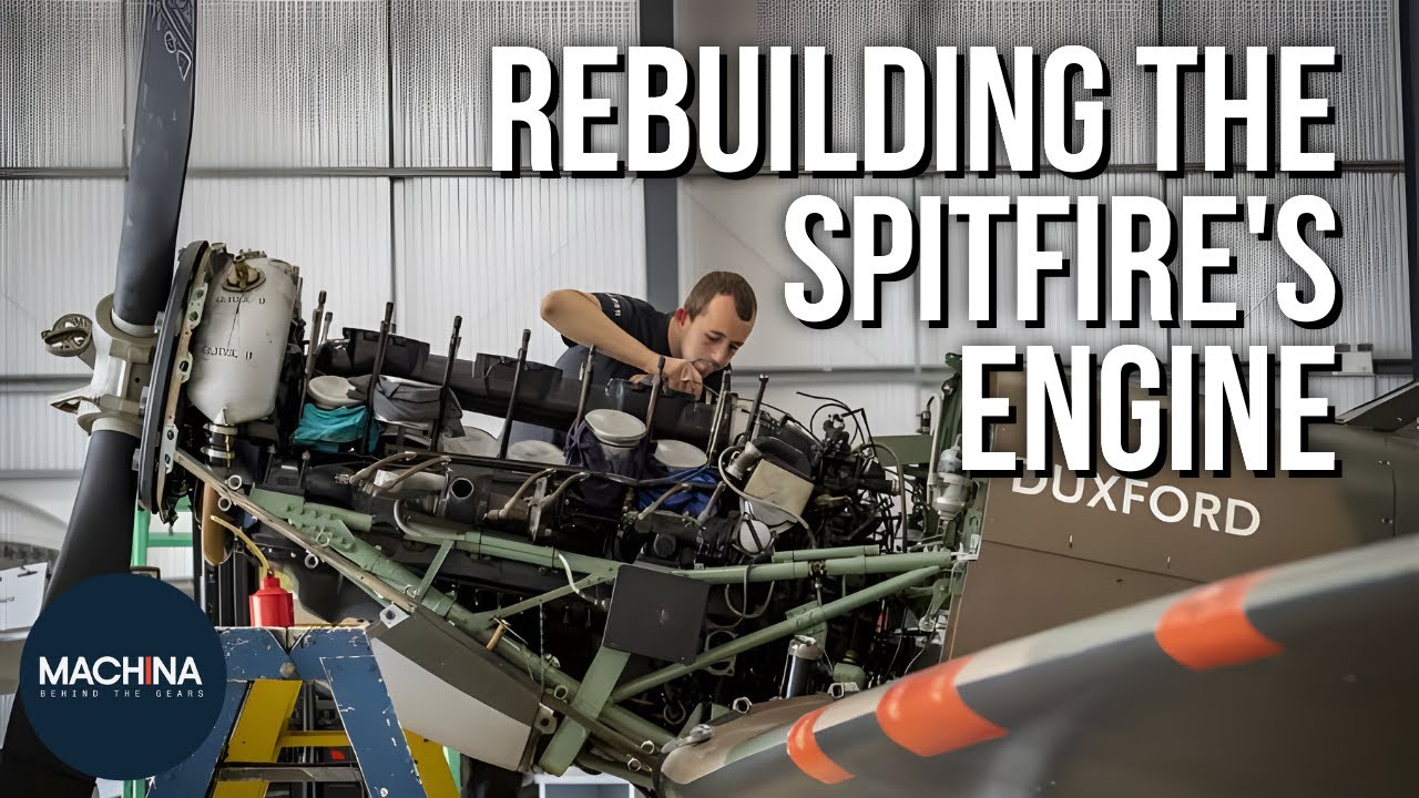 Идеальный двигатель для Spitfire | Внутри завода Spitfire | Machina