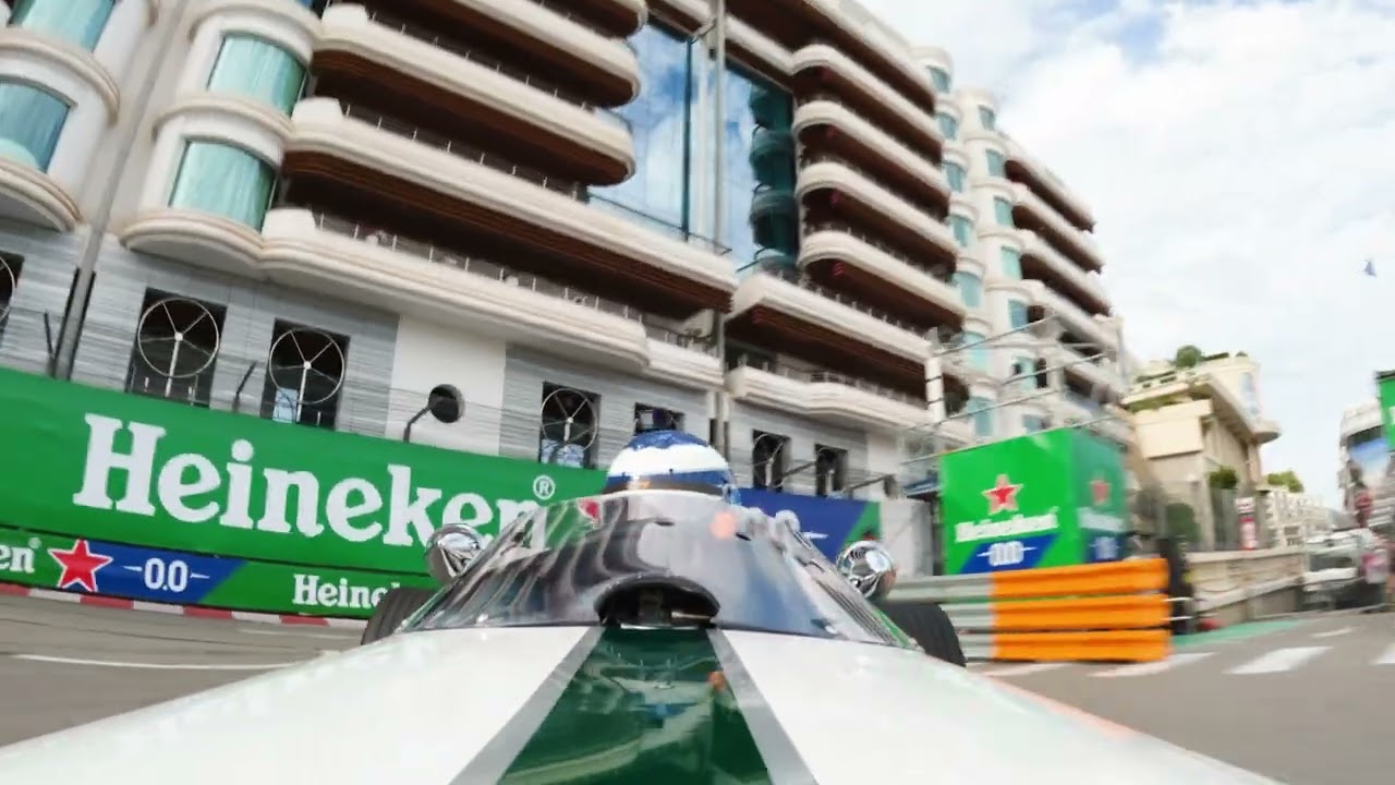 On board the M2B with Mika H&auml;kkinen in Monaco | McLaren Racing