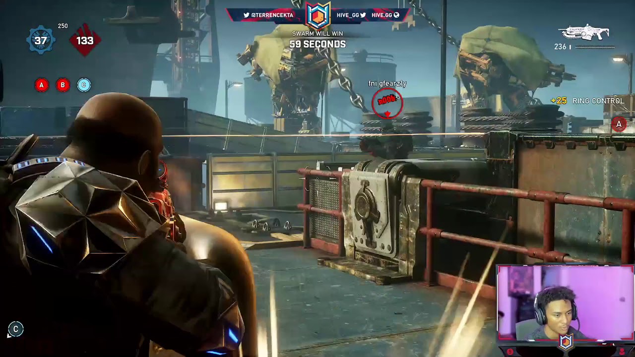 INSANE SCRIM (GEARS 5) | GOING OFF VS FNI 🤯