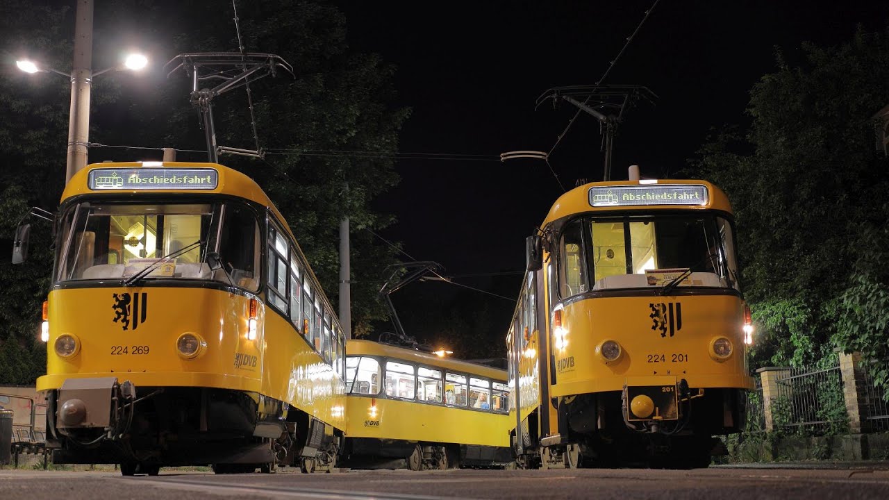 Die Tatrabahn in Dresden - Eine &Auml;ra geht zuende