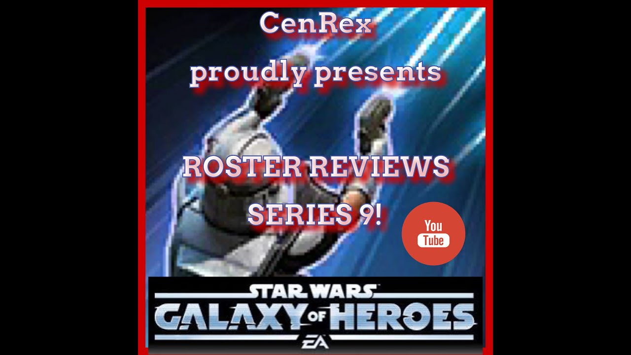 SWGOH ROSTER REVIEW #9: Scoliosaur! Why does everyone have leviathan? (but me)