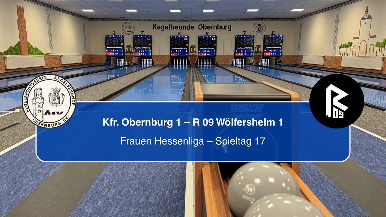 Kegelfreunde Obernburg 1 - R 09 Wölfersheim 1 || Frauen Hessenliga