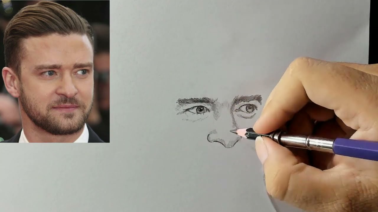 drawing justin timberlake . dibujando #drawing #justintimberlake