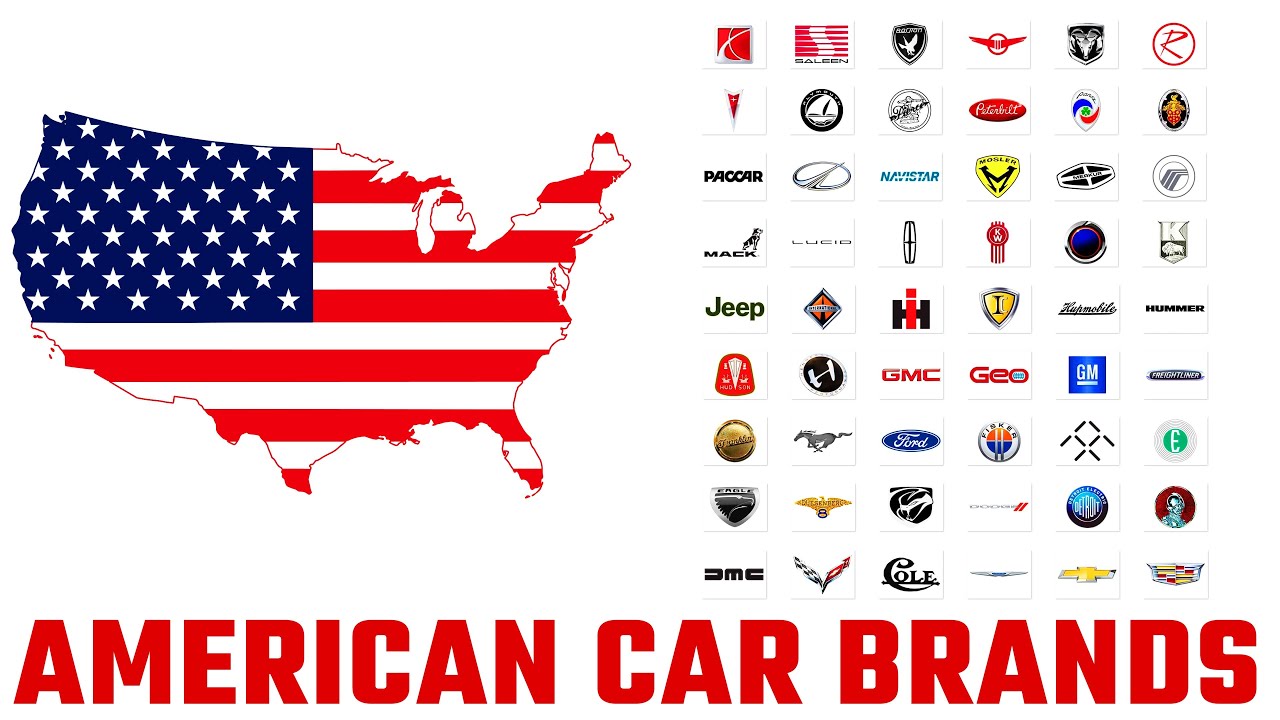 American Car Brands Names &ndash; List And Logos Of US Cars