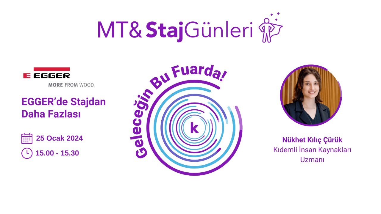 Egger - Egger’de Stajdan Daha Fazlası