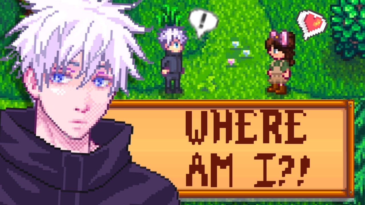 Мод Stardew, позволяющий вам выйти замуж за Годжо