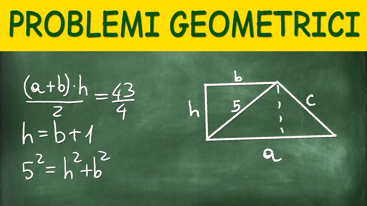 2 Esercizi Svolti su Problemi Geometrici sulle Equazioni di Secondo Grado