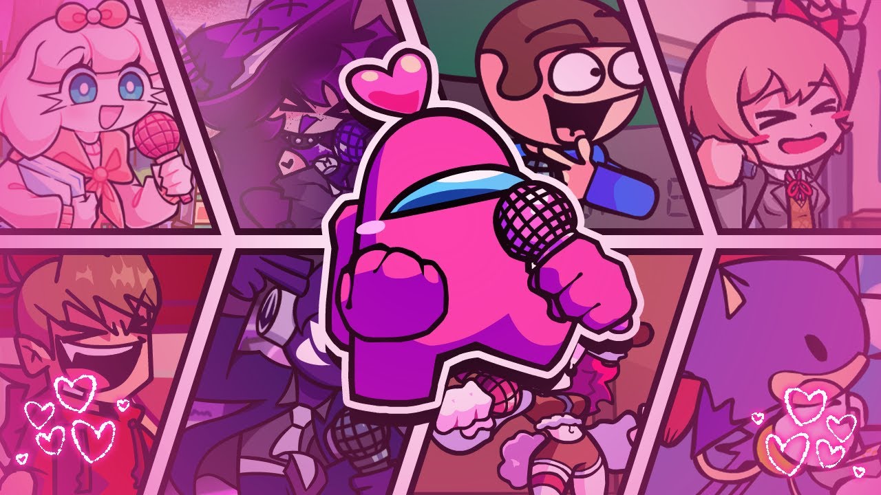 Pinkwave But Every turn a different character sings 🎤 (FNF Pinkwave But everyone sings it)