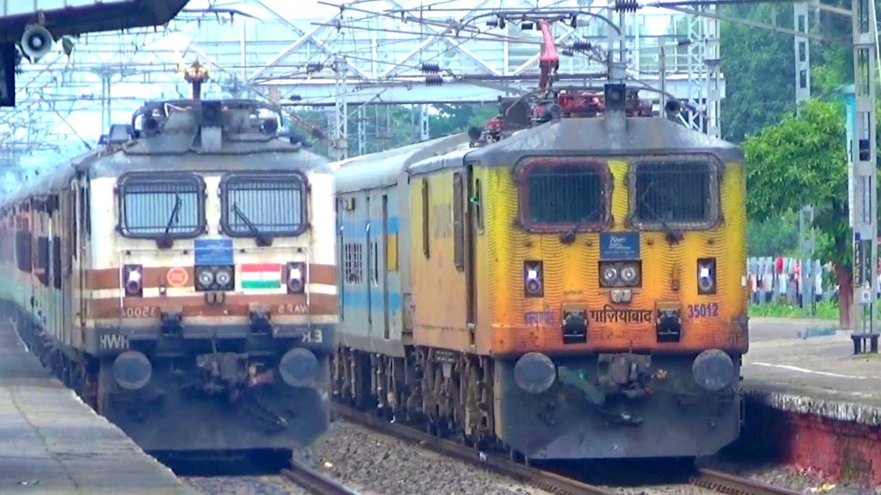 🔥 Dangerous 130 KMPH Fastest Trains Speeding at Burdwan Asansol Quadruple Route | Superfast Trains